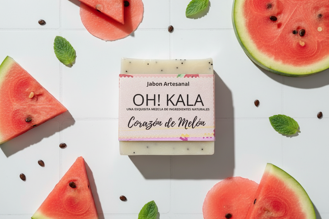 Oh!Kala Corazón de Melón Mockup