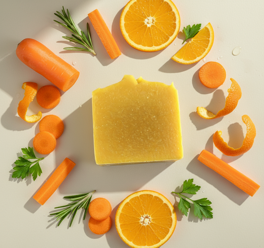 Vibrant colorful composition mockup