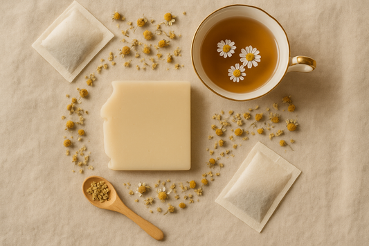 Elegant Flat Lay Tea Mockup