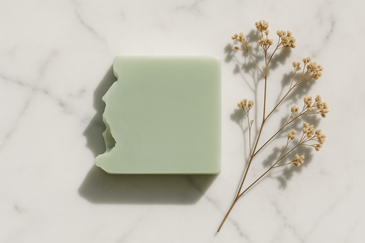 Minimalist flat lay mockup