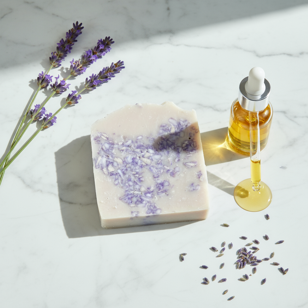 Minimalist marble luxury mockup