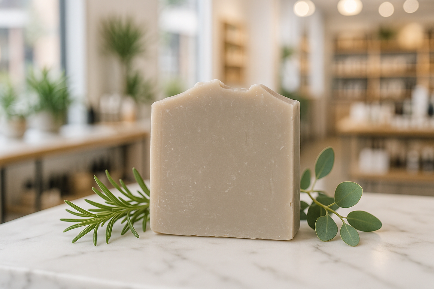 Modern artisanal market display