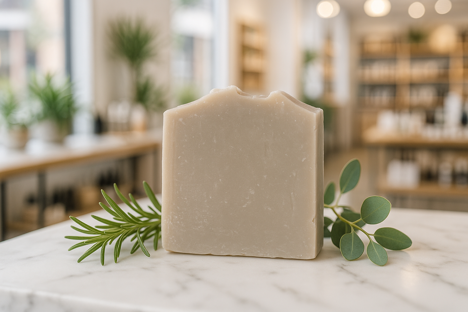 Modern artisanal market display