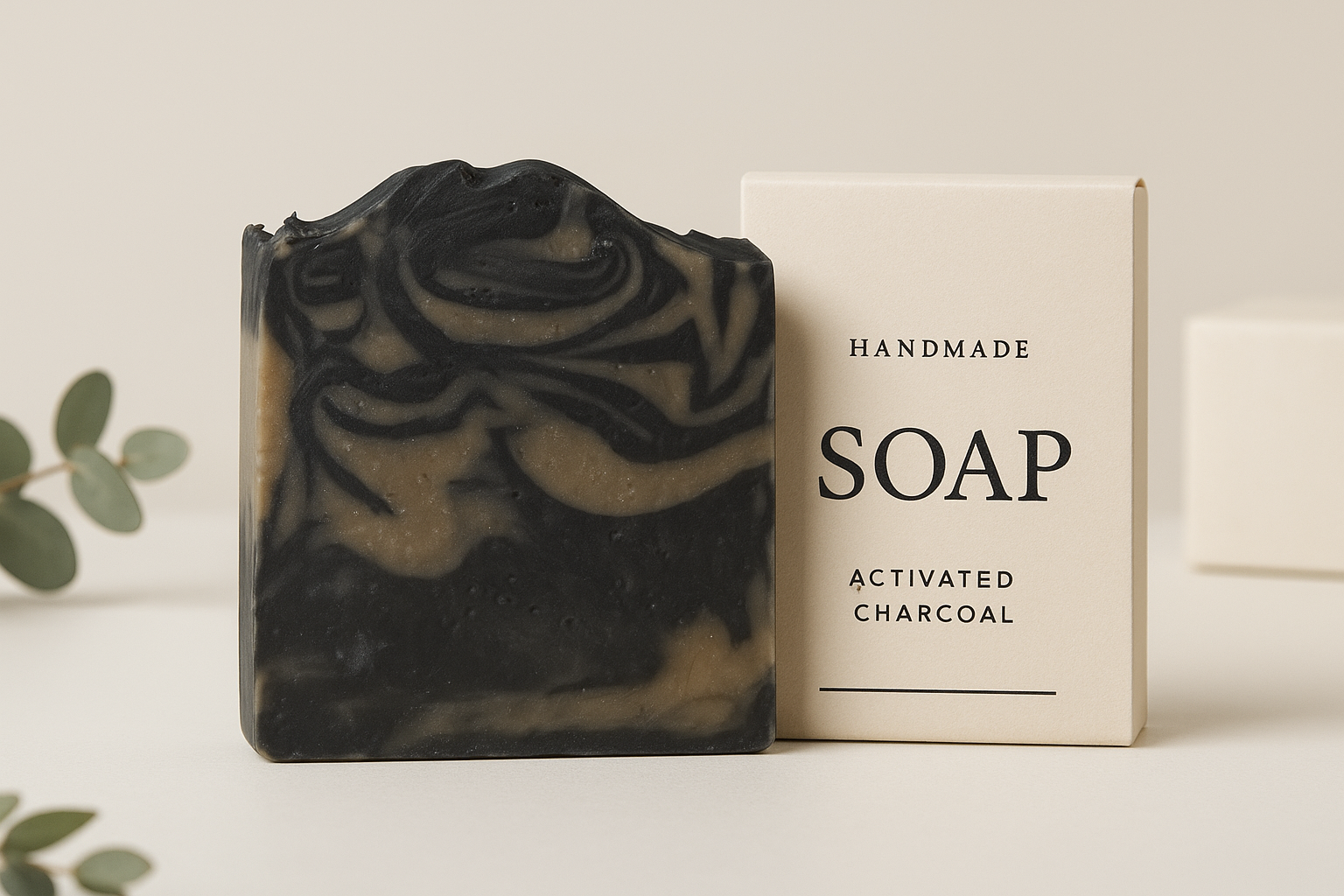 Professional soap mockup