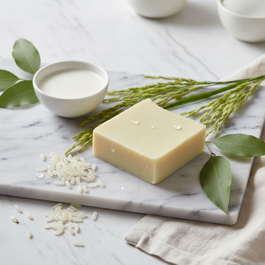 Rice Soap Mockup