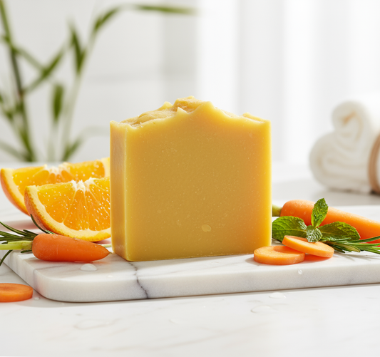 Spa-like marble surface mockup