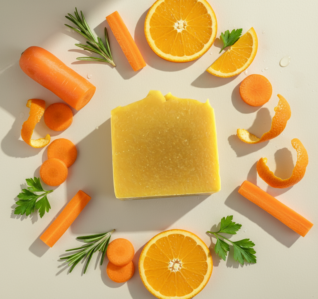 Vibrant colorful composition mockup